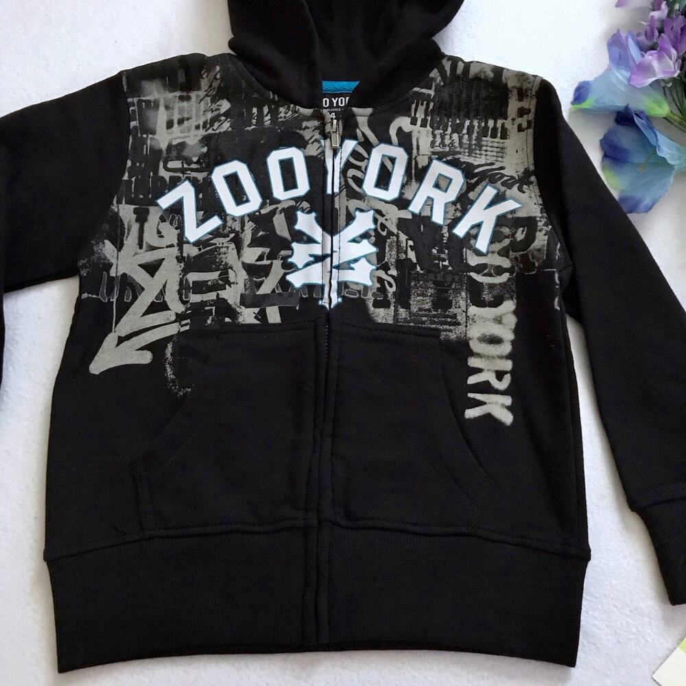 Zoo York NWT Full Zip Hoodie Boys 4 - Picture 4 of 10